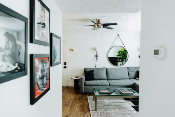 The Vinyl hotel living room
