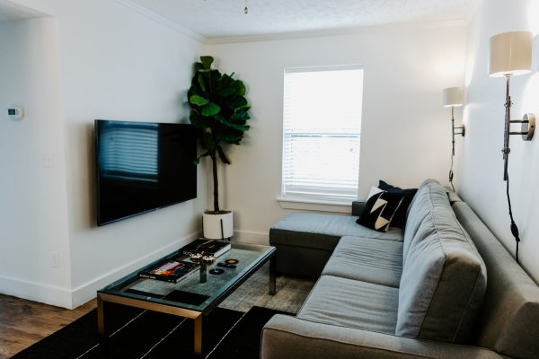 The Vinyl hotel living room