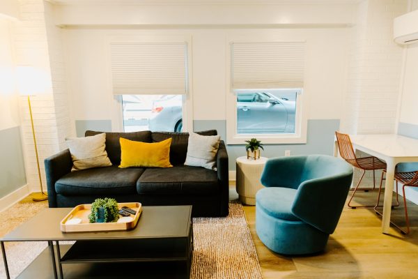 The Vinyl hotel living room